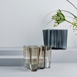 iittala Aalto Dark Grey Vase - 6-1/4"