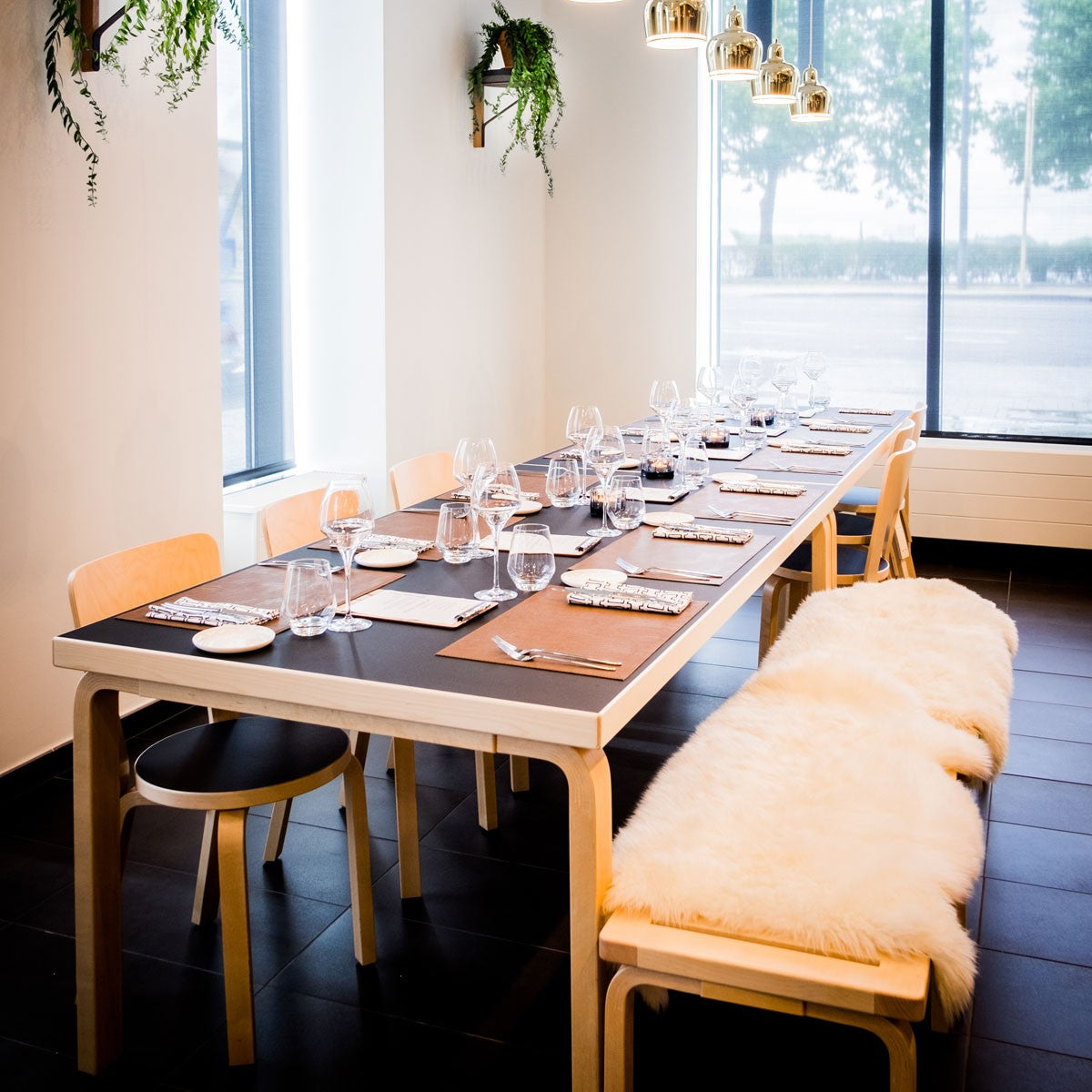 Artek Alvar Aalto Rectangular Table 83 - Artek Alvar Aalto Dining