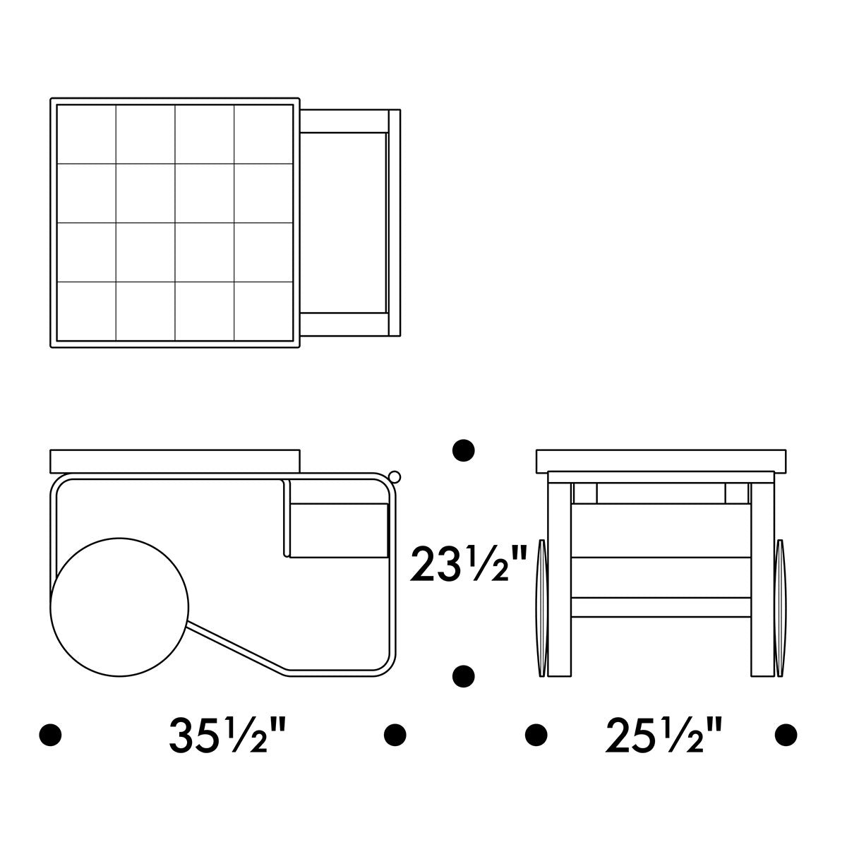 Artek Alvar Aalto Tea Trolley 900