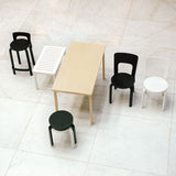 Artek Alvar Aalto - Three-Legged Stool 60 - Lacquered