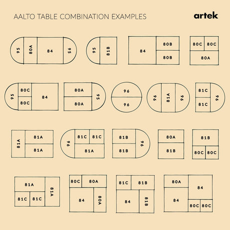 Artek Alvar Aalto 81A Table