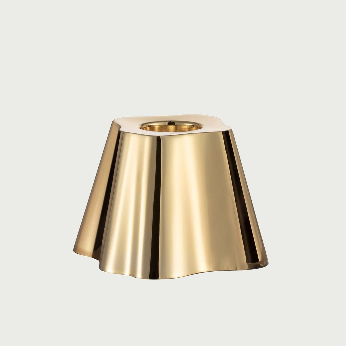 iittala Aalto Brass Candle Holder - 2