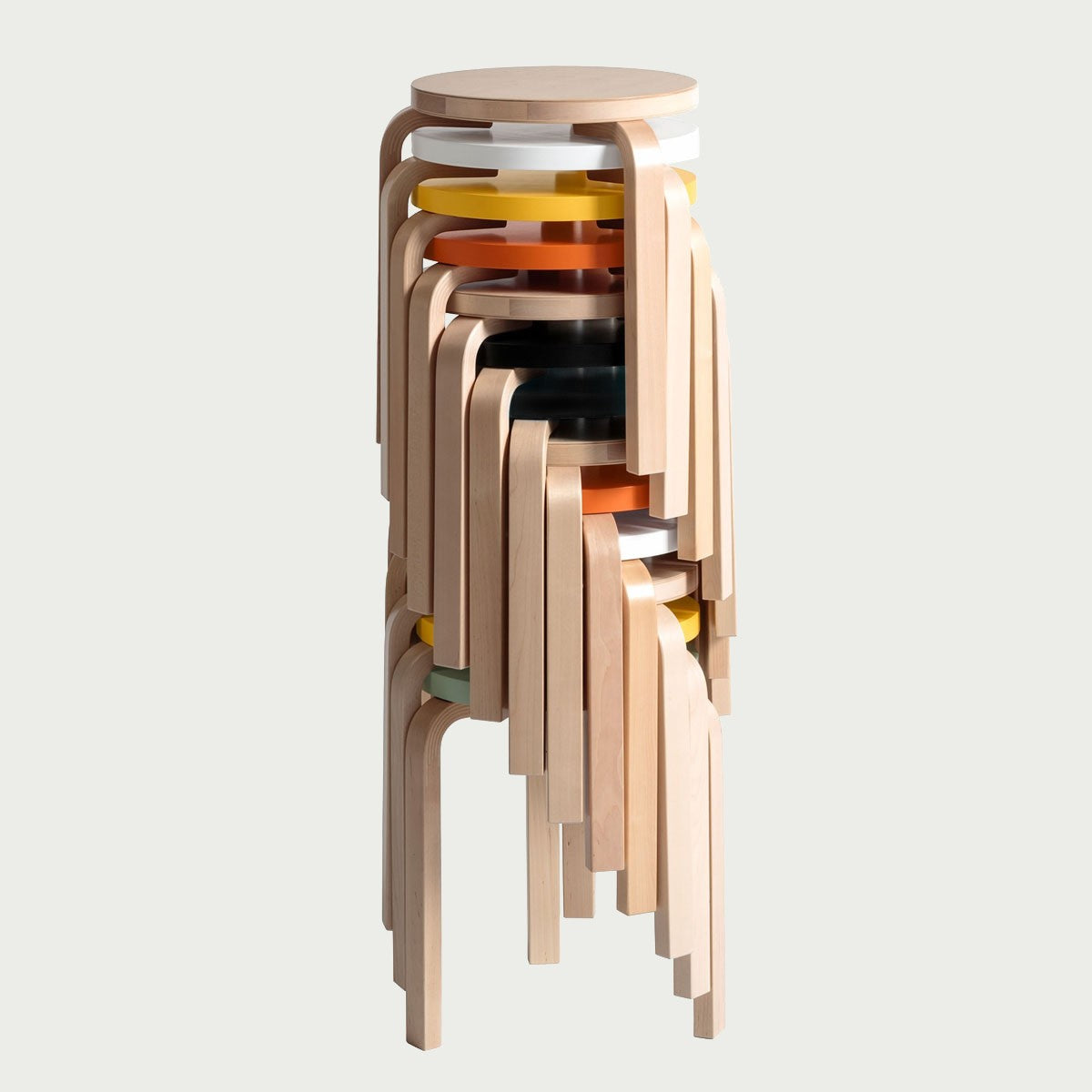 Artek Alvar Aalto Anniversary Colors Stool 60