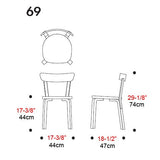 Artek Alvar Aalto - Chair 69 - Your Own Materials