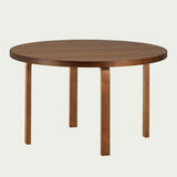 Artek Alvar Aalto Round Table 91 - Walnut Stained