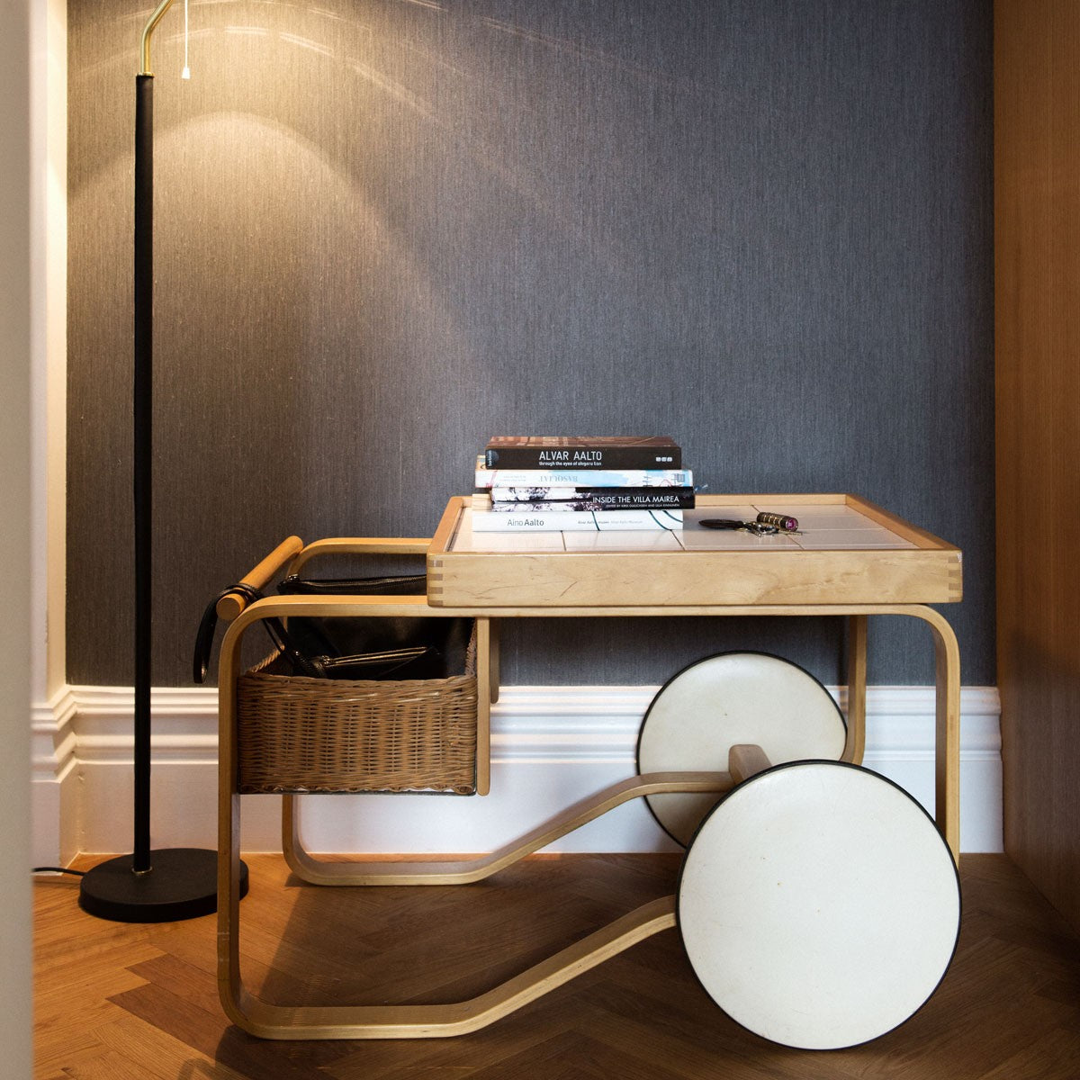  AALTO 3点セット Artek Alvar Aalto Tea Trolley 900 - Other Artek Alvar Aalto