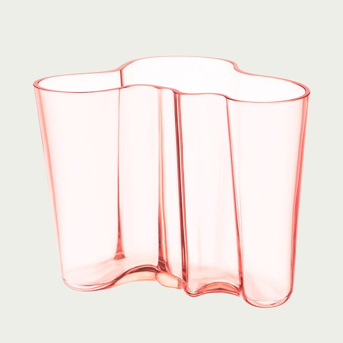 iittala Aalto 6-1/4" Salmon Pink Vase