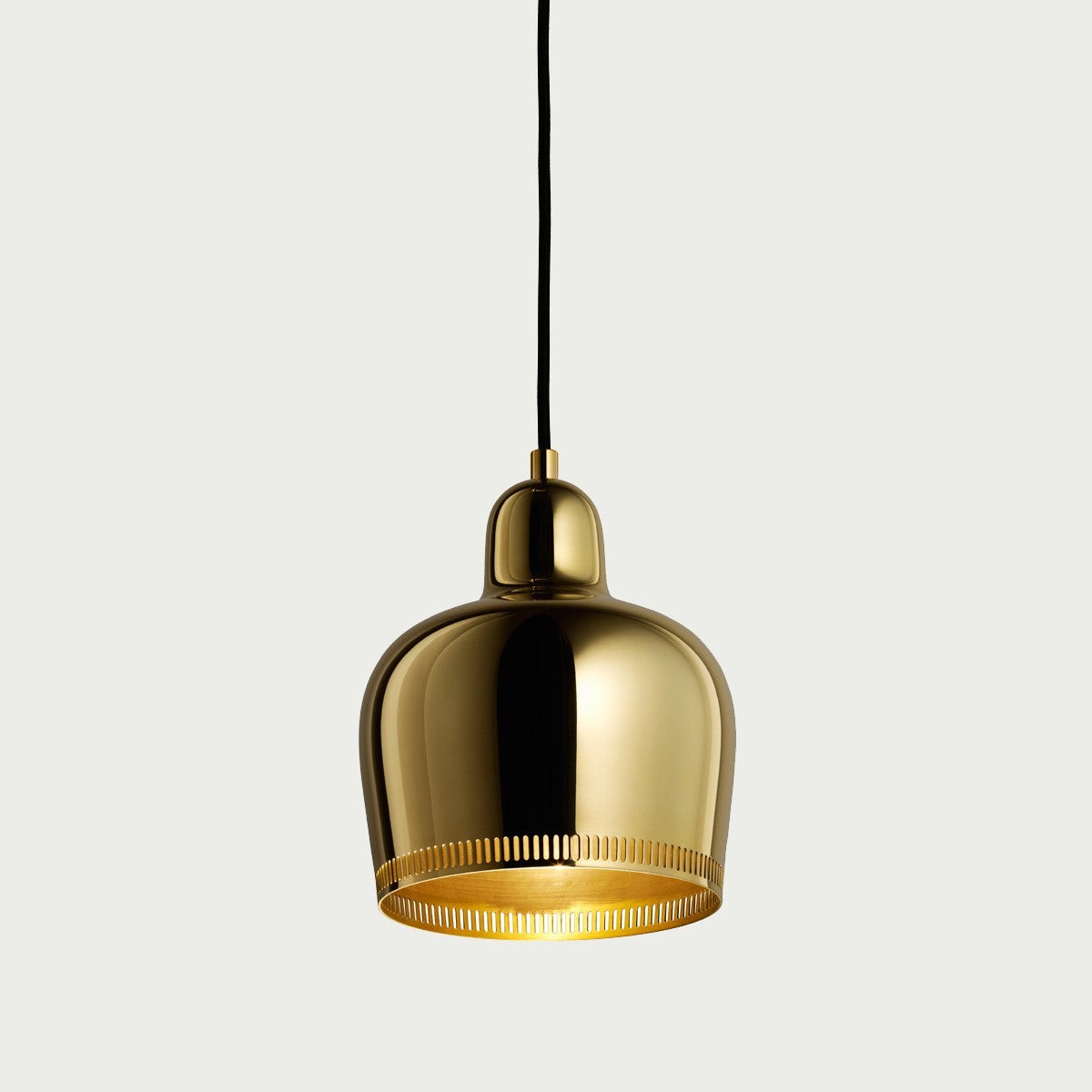 Artek Alvar Aalto A330S "Golden Bell Savoy" Ceiling Lamp