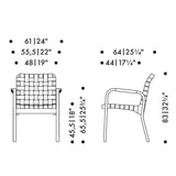 Artek Alvar Aalto Armchair 45 - Quilted Leather Upholstery