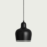 Artek Alvar Aalto A330S "Golden Bell" Ceiling Lamp - Black Painted Steel