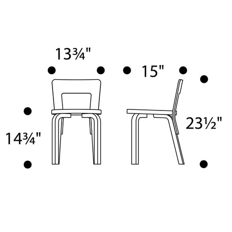 Artek Alvar Aalto - Children's Chairs N65
