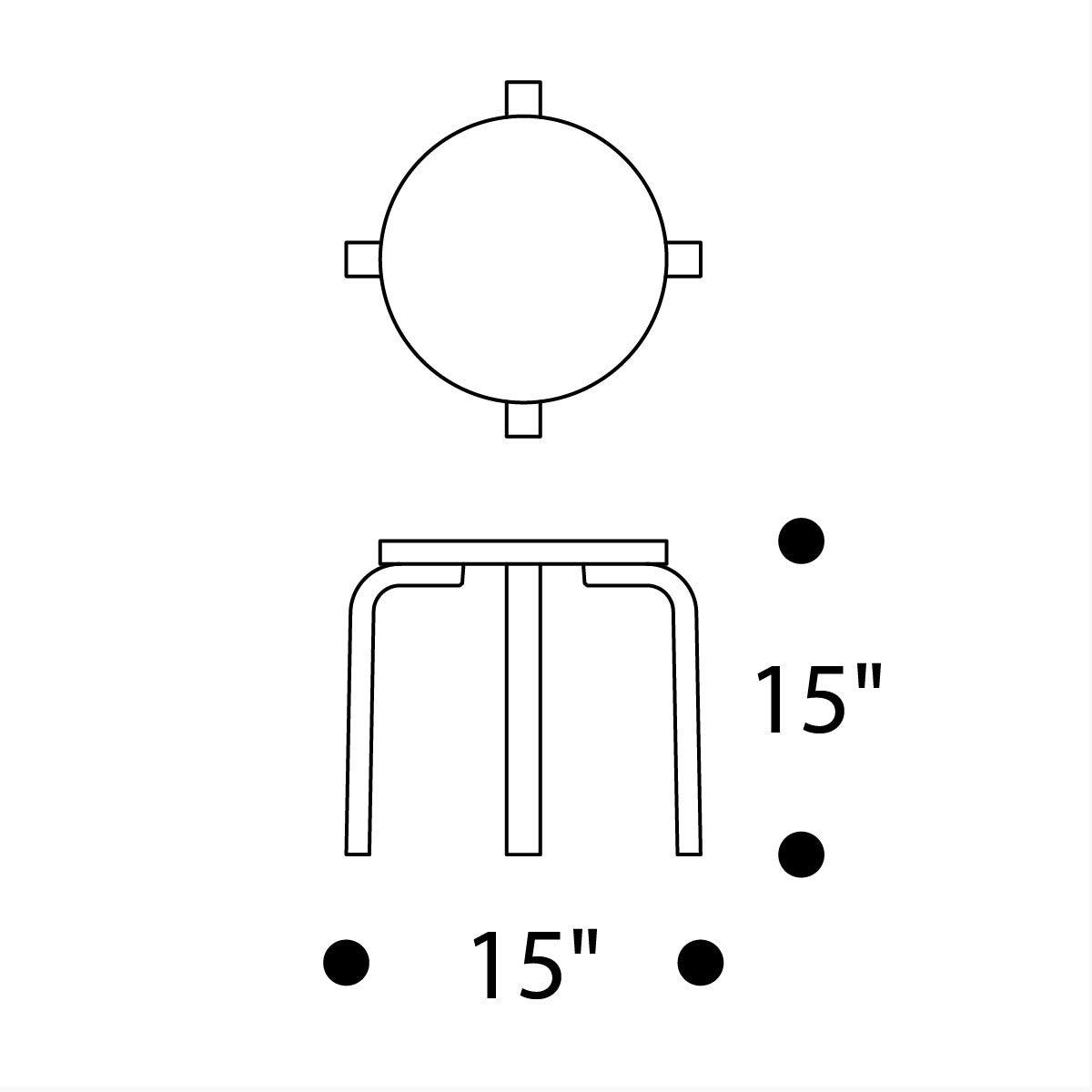 Artek Alvar Aalto - Children's Stools NE60