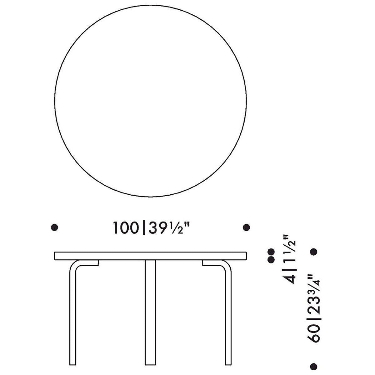 Artek Alvar Aalto 90A - Children's Table