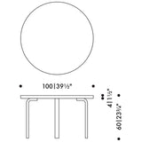 Artek Alvar Aalto 90A - Children's Table