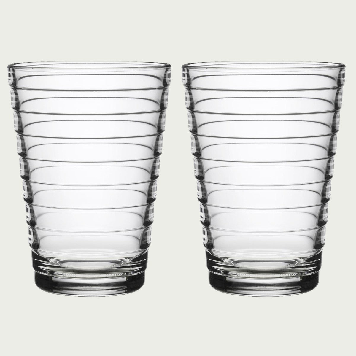 Iittala Aino Aalto Clear Large Tumblers - Set of 2