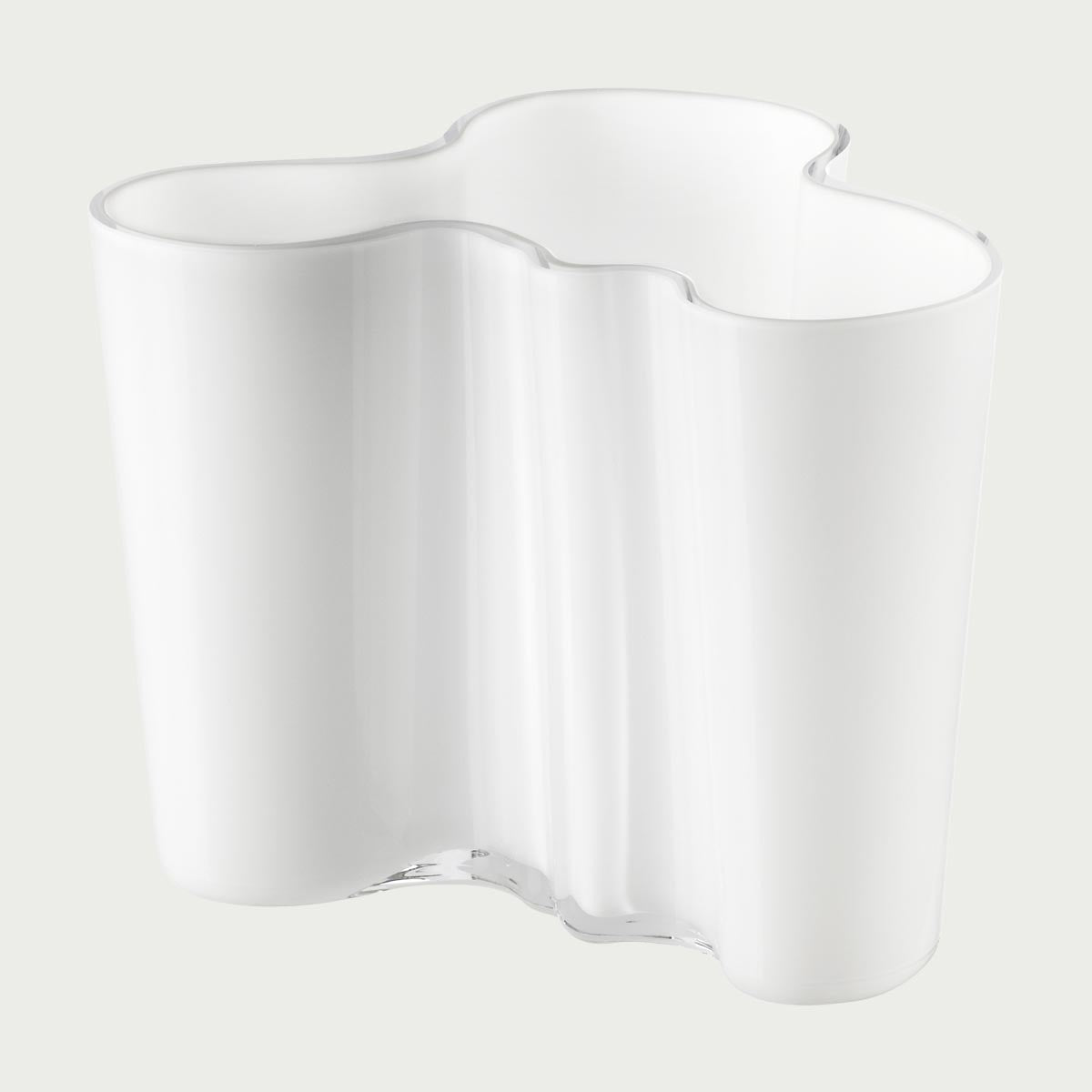 ALVAR AALTO タイル ARABIA ホワイト Iittala Aalto White Vase - 6-1/4