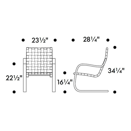 Artek Alvar Aalto - Lounge Chair 406