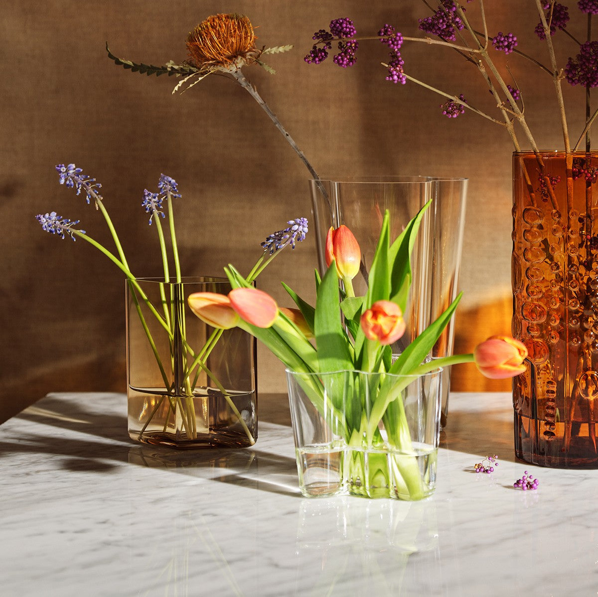 Iittala Aalto Clear Vase - 3-3/4