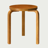 Artek Alvar Aalto - Three-Legged Stool 60 - Honey Stained