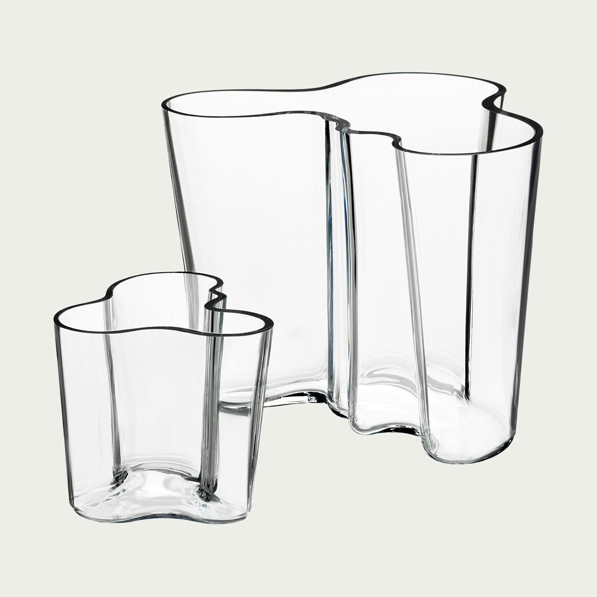 iittala Aalto Clear Vase Gift Set - Aalto Vases & Plant Pots