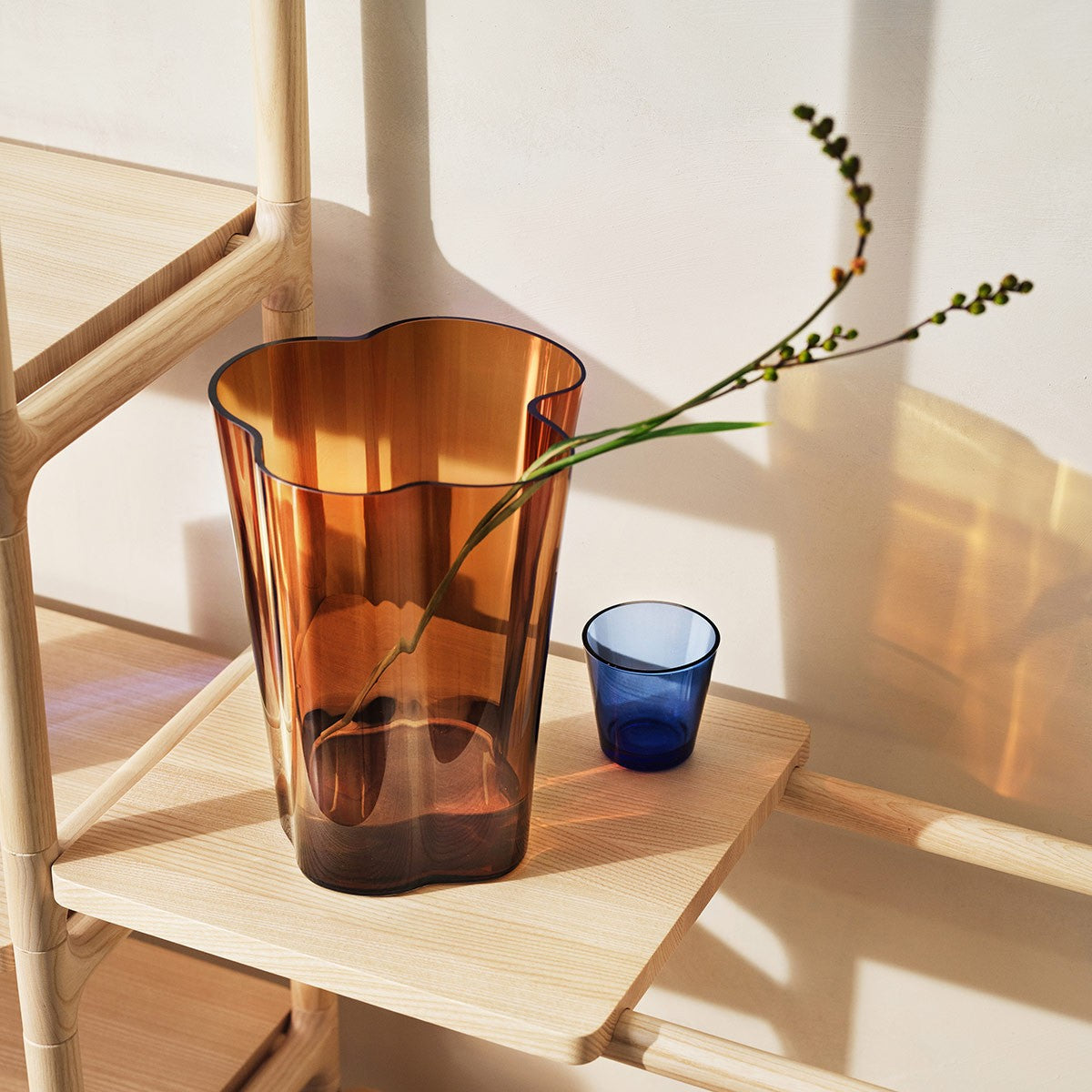 iittala Aalto Copper Vase - 10-1/2"