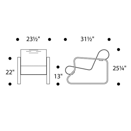 Artek Alvar Aalto - Paimio Scroll Chair 41