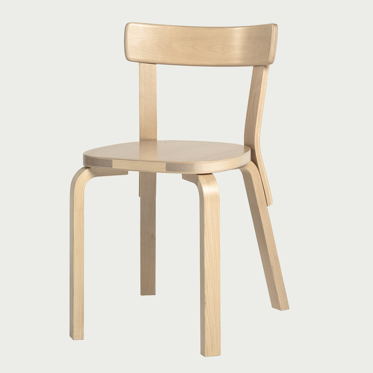 Artek Alvar Aalto 69 Chair - Birch - Artek Alvar Aalto Chairs