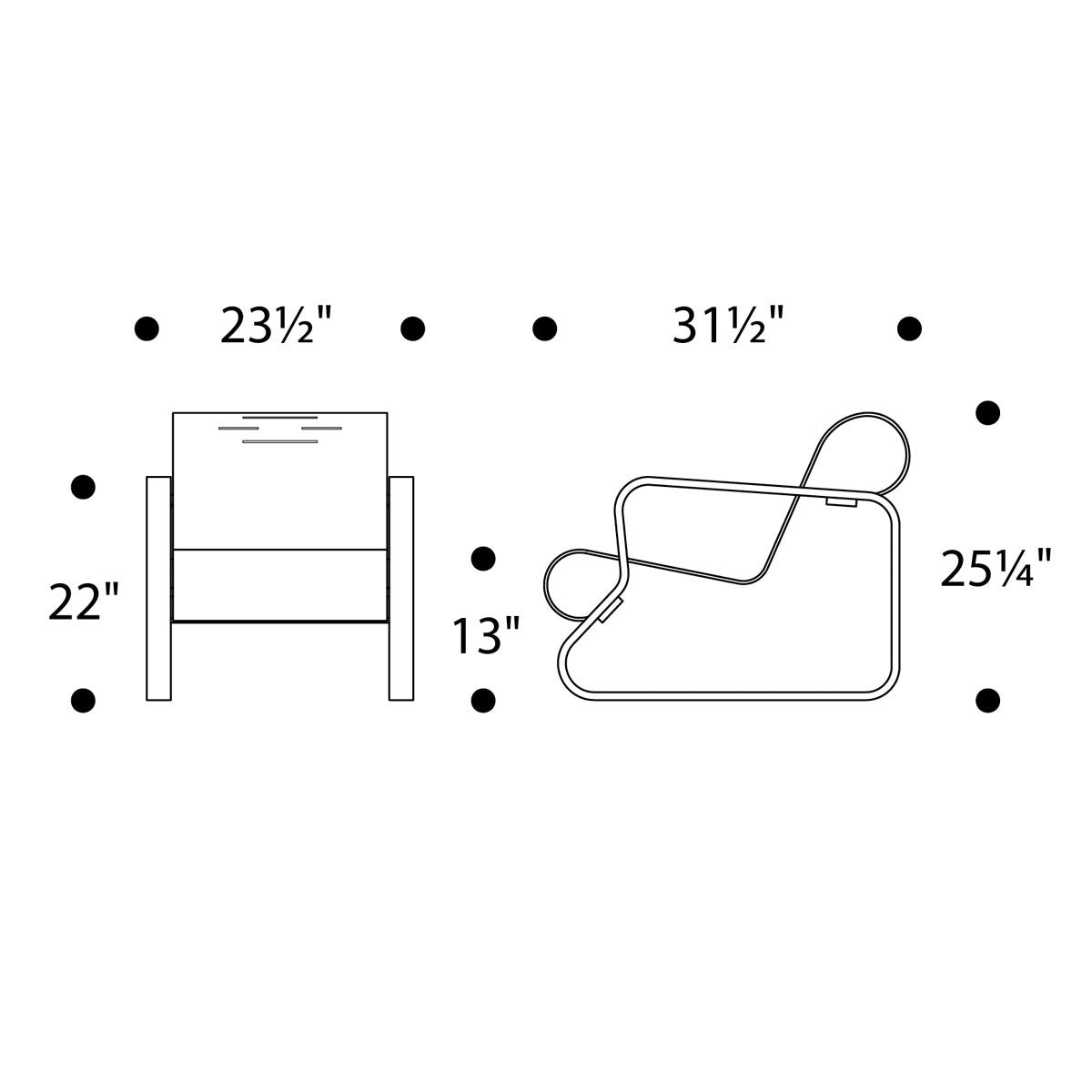 Artek Alvar Aalto - Paimio Scroll Chair 41