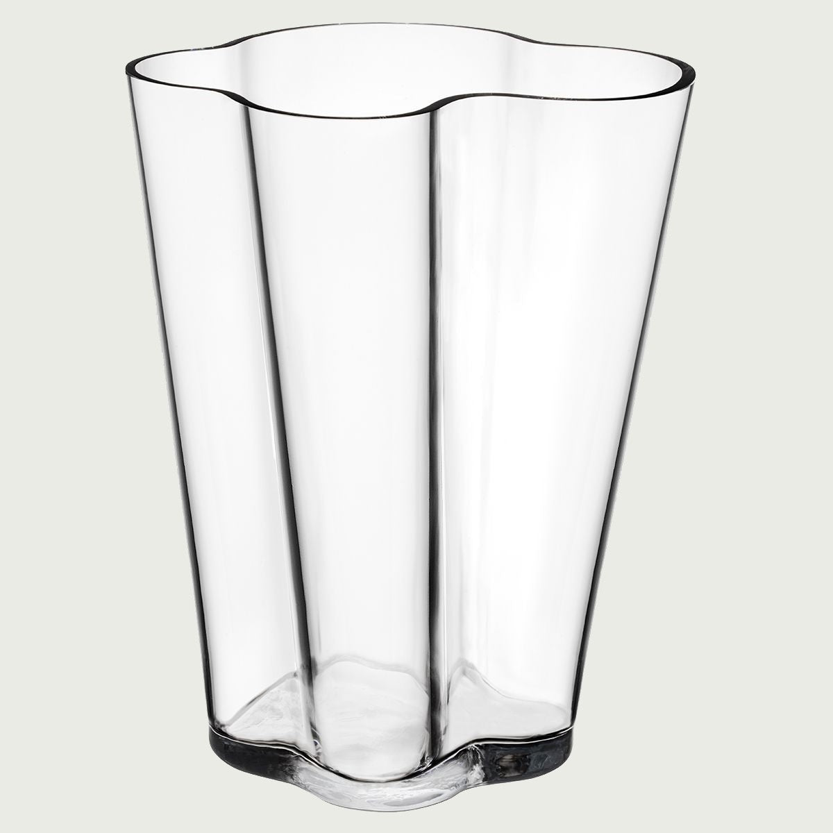 iittala Aalto Clear Vase - 10-1/2