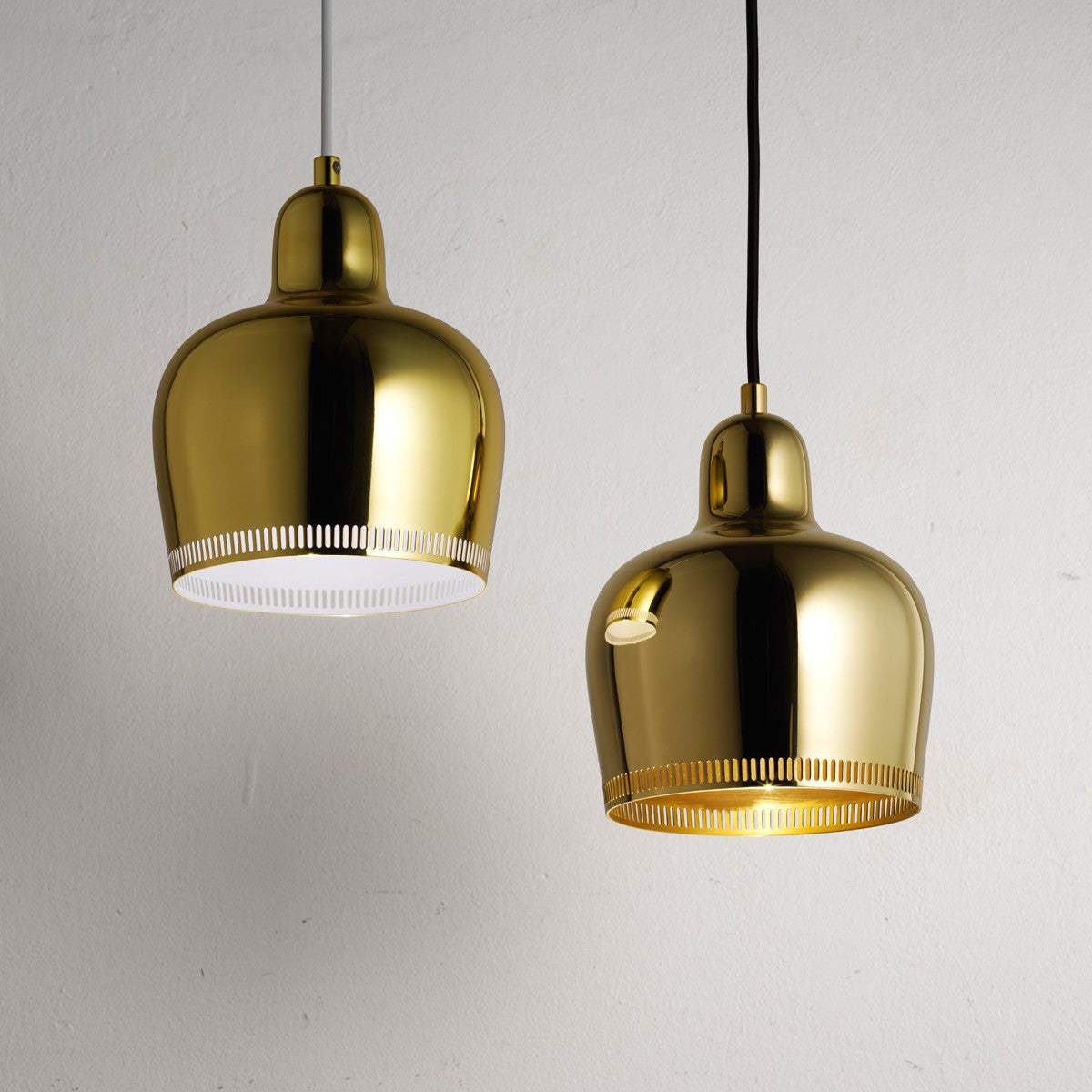 Artek Alvar Aalto A330S "Golden Bell Savoy" Ceiling Lamp