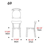 Artek Alvar Aalto - Chair 69 - Your Own Materials