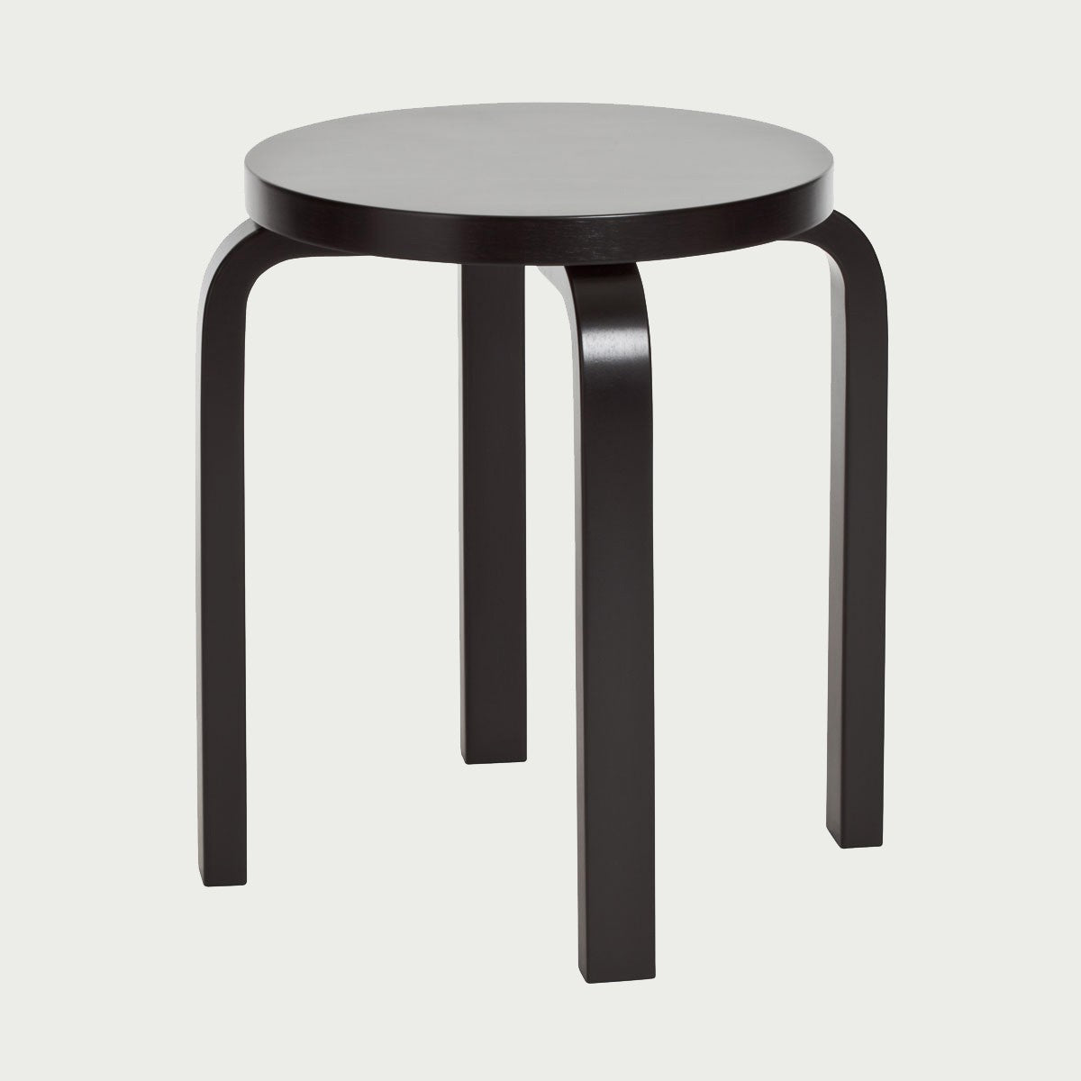 Artek Alvar Aalto - Four Legged Stools E60 - Lacquered