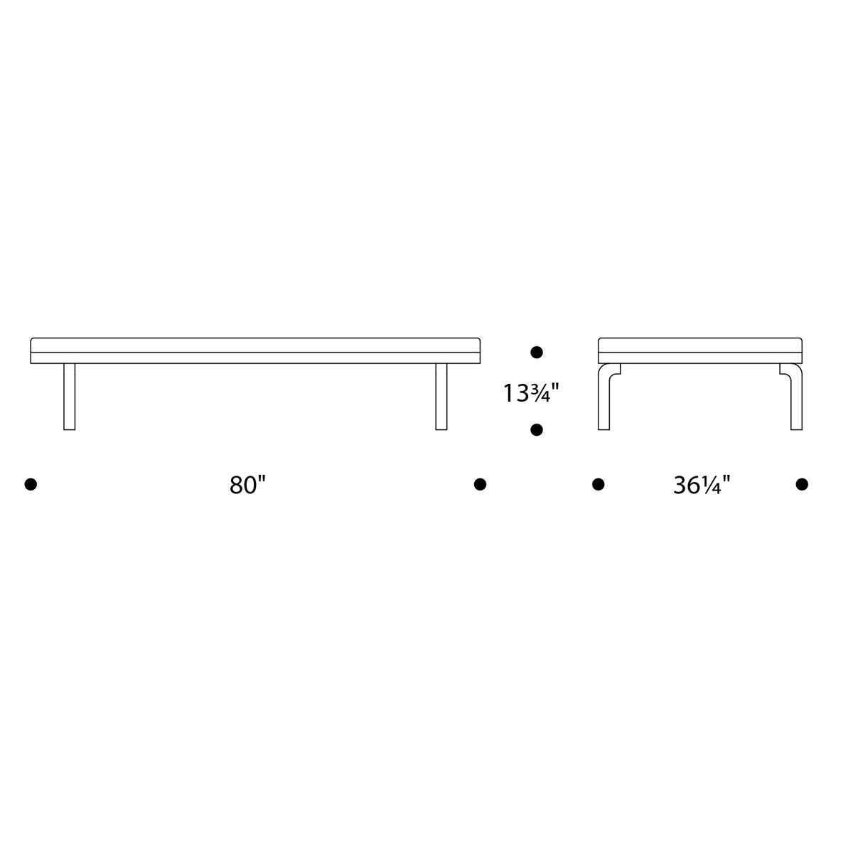 Artek Alvar Aalto Daybed 710 - Your Own Materials