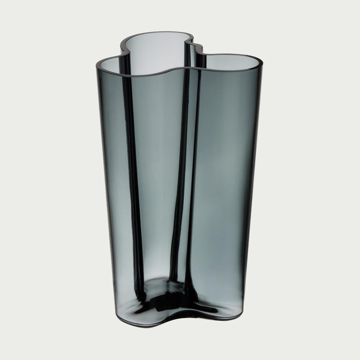 iittala Aalto Finlandia Dark Grey Vase - 10-1/4"