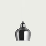 Artek Alvar Aalto A330S "Golden Bell" Ceiling Lamp - Chrome Plated Steel