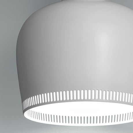 Artek Alvar Aalto A330S "Golden Bell" Ceiling Lamp - White Painted Steel