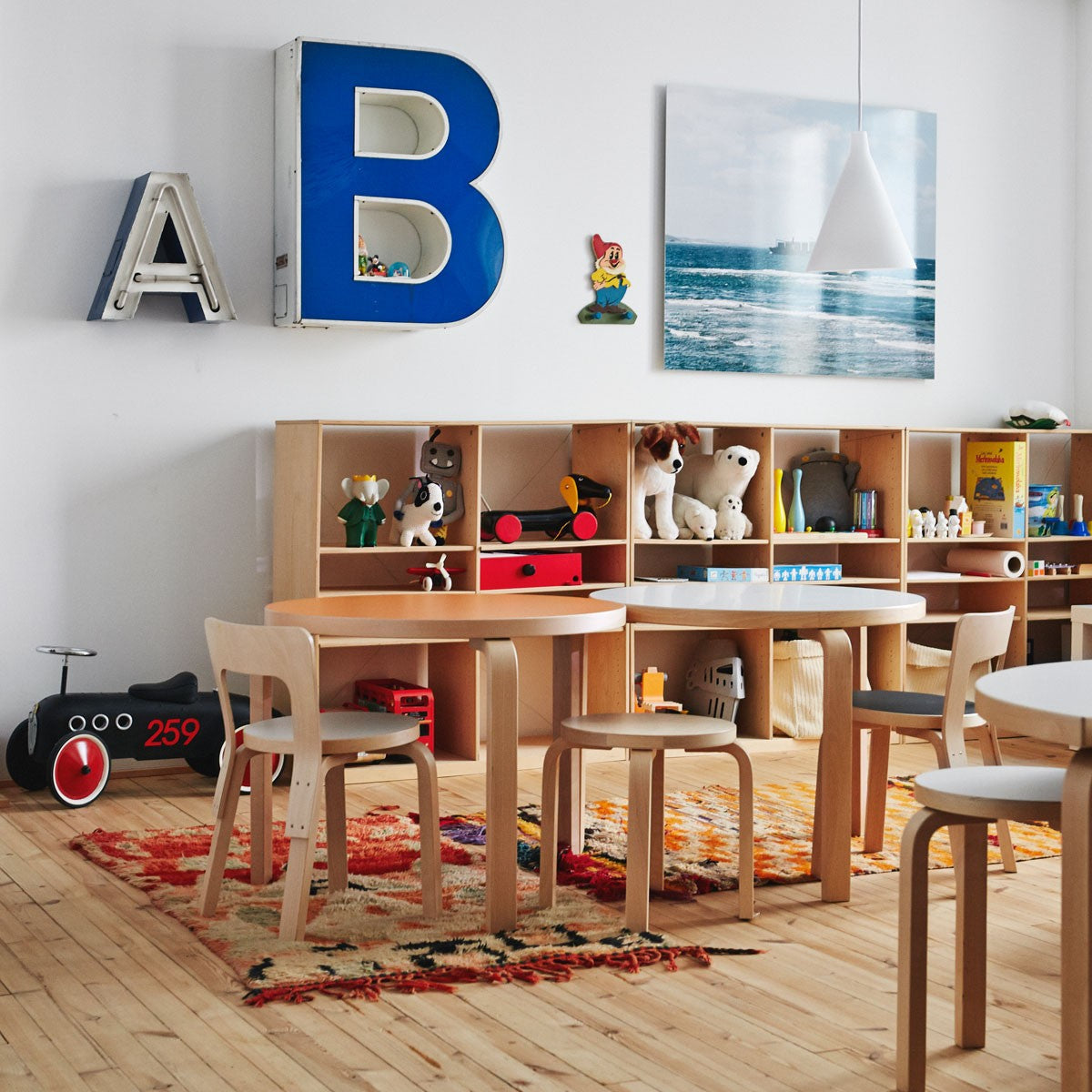 Artek Alvar Aalto - Children's Stools NE60 - Artek Alvar Aalto