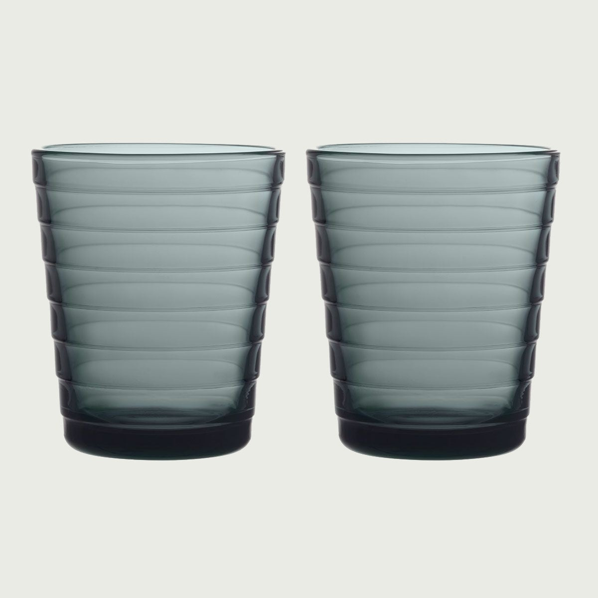 iittala Aino Aalto Dark Grey Medium Tumblers - Set of 2