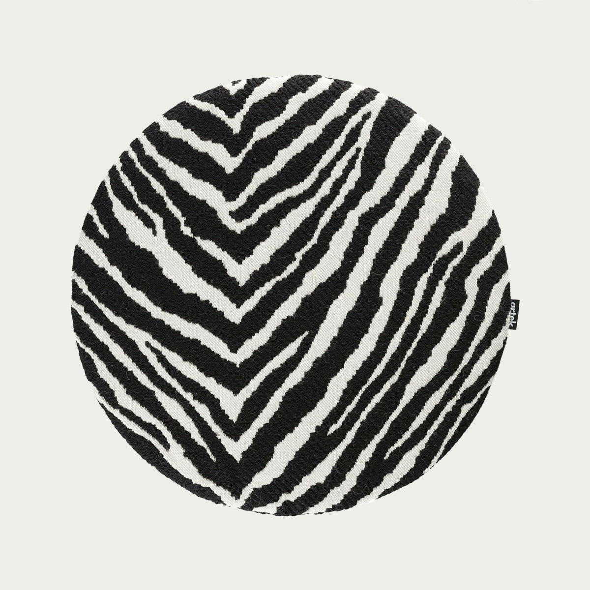 Artek Zebra Black / Off White Seat Cushion