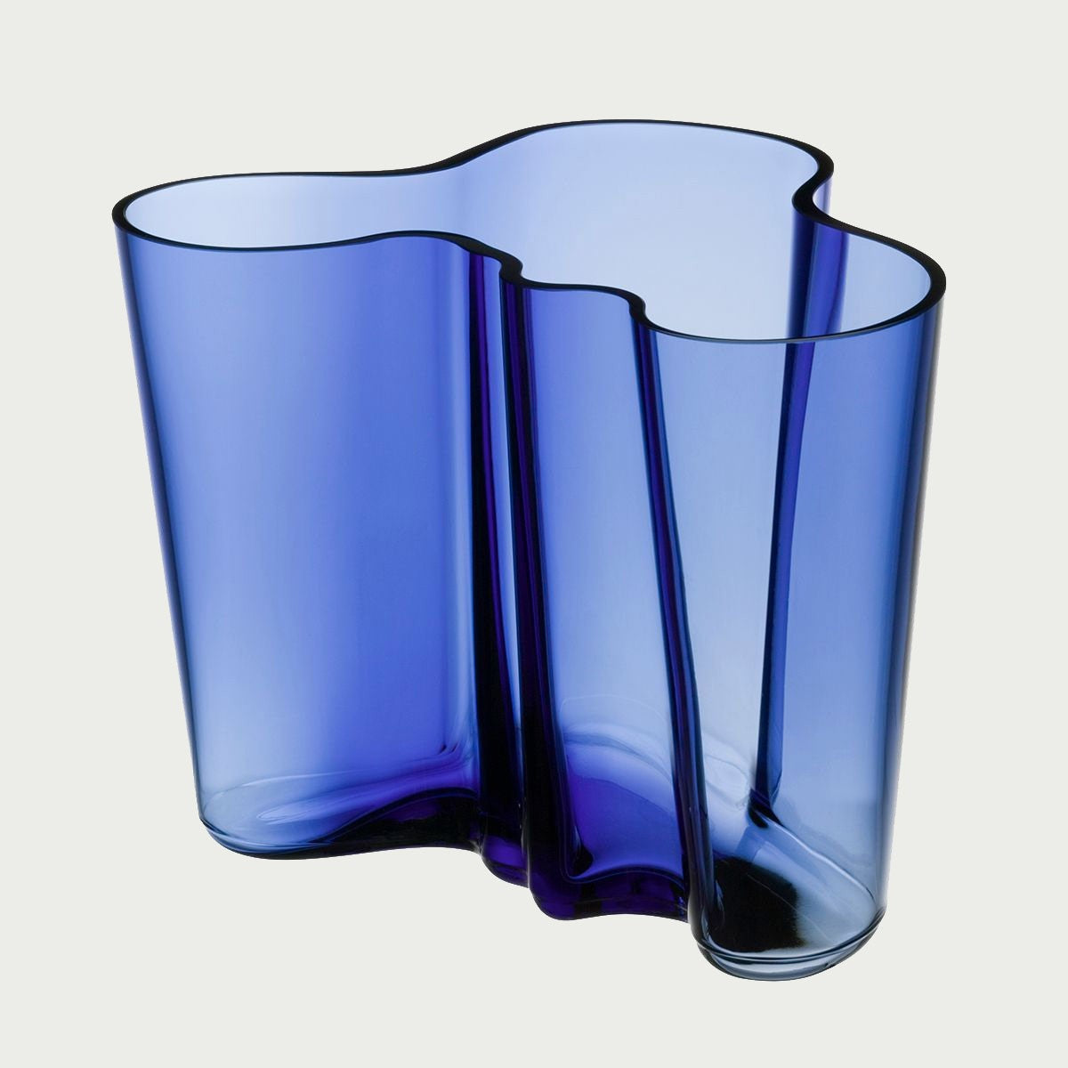 iittala Aalto Ultramarine Blue Vase - 6-1/4"